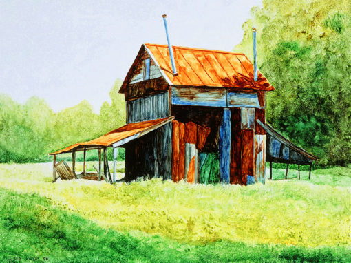 Rustic Tobacco Barn