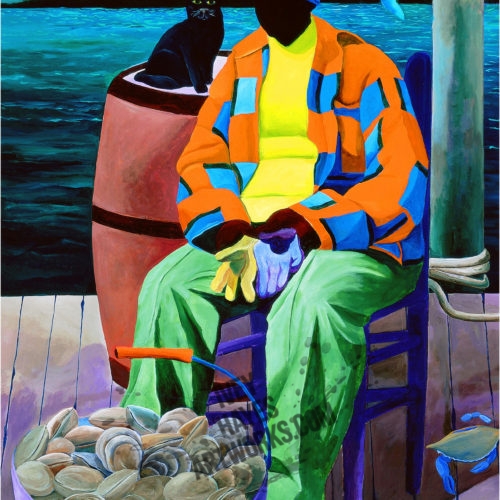 Lady with Oysters