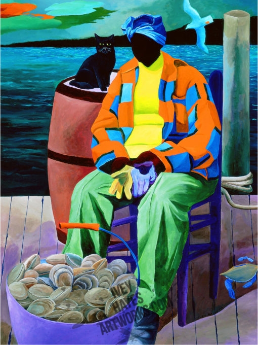 Lady with Oysters