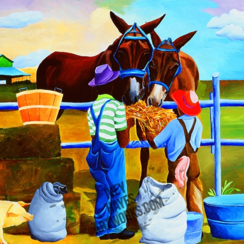 Hay for Mules