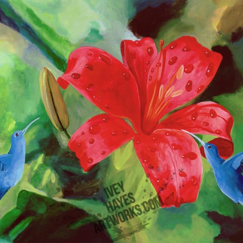 Red Daylilly
