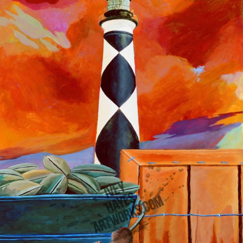 Cape Lookout with Clams