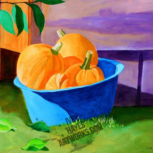 Pan of Pumpkins