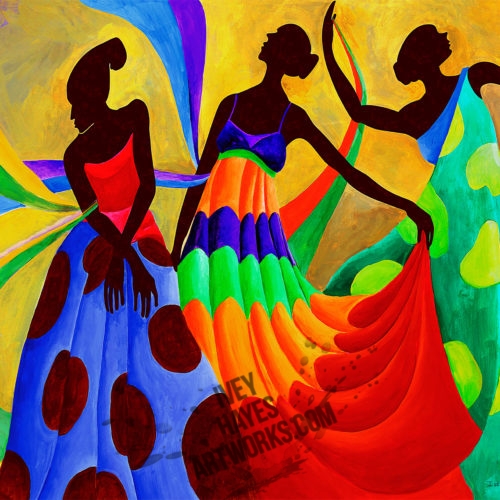 Dancers of Black Skin