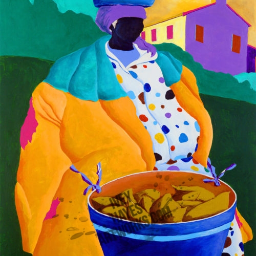 Lady with Yams