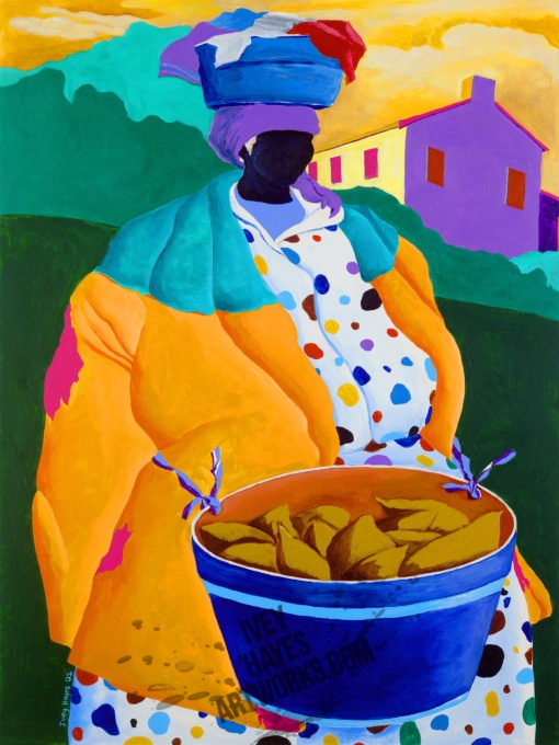Lady with Yams