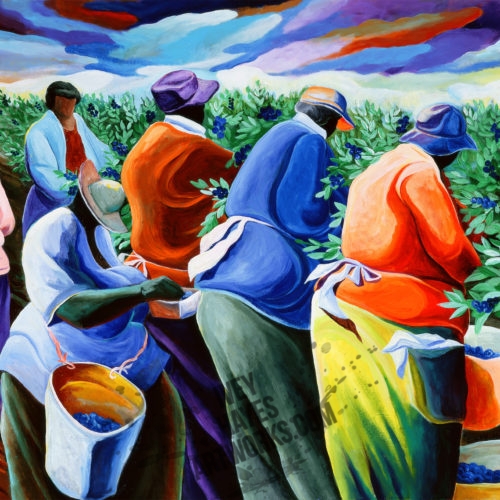 Blueberry Workers