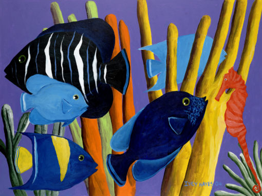 Fishes and Seahorse