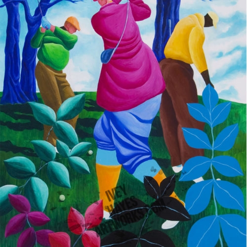 Swinging Golfers