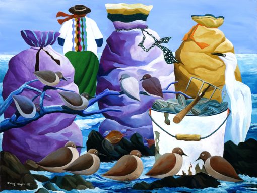 Oyster Bags and Clams