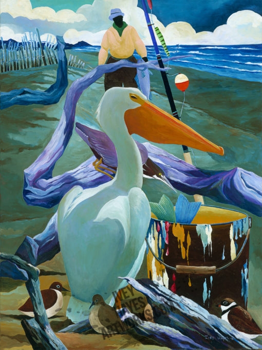 Beach Pelican